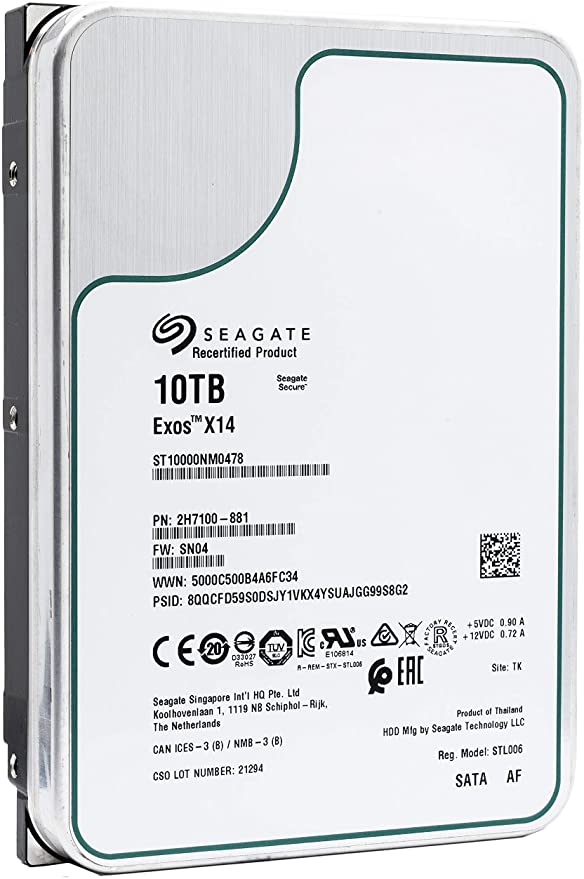 Seagate Exos X14 10TB – PIE Technology