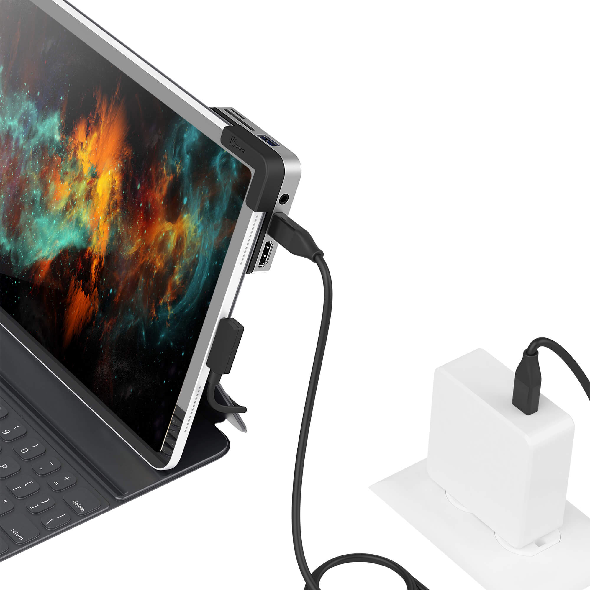 j5create- USB-C™ to 4K 60 Hz HDMI™ Travel Dock for iPad Pro® – PIE  Technology