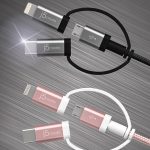 j5create- 3-in-1 Charging Sync Cable - Lightning+Type-C+Micro-B